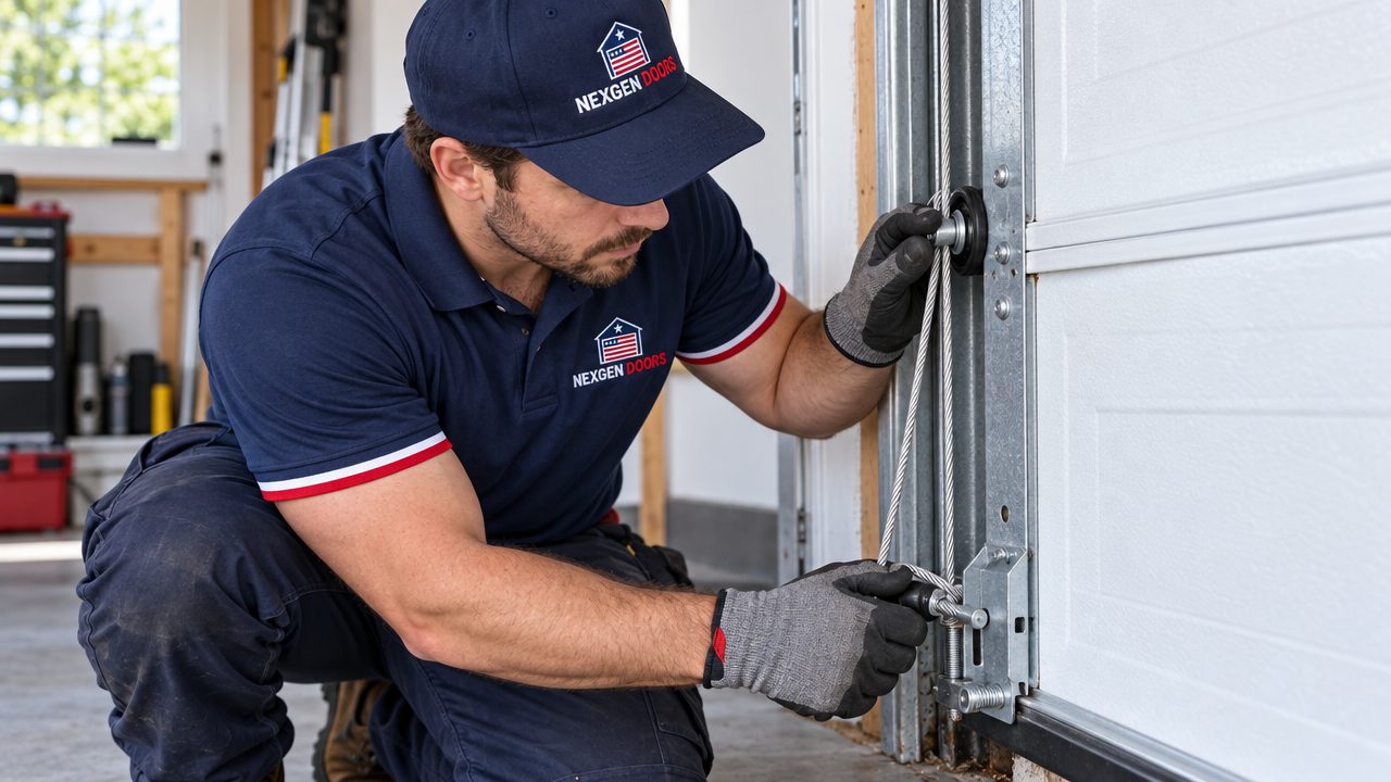 Garage Door Cable & Off-Track Repair