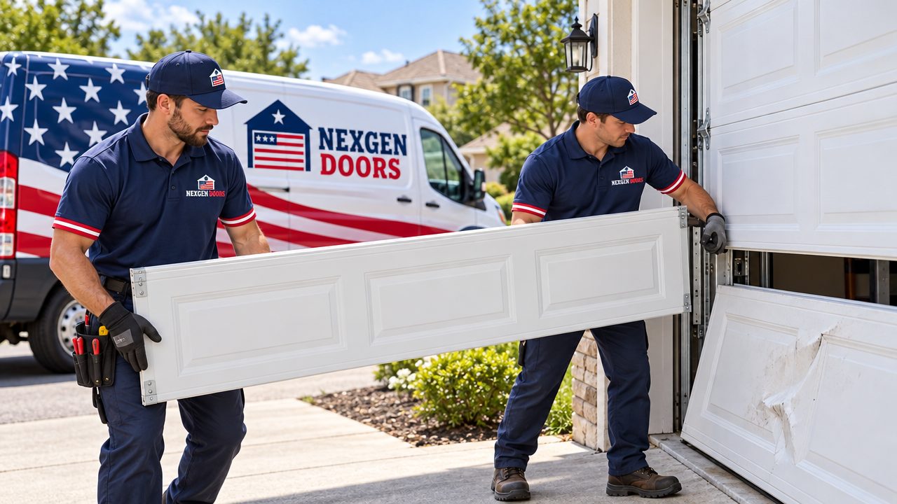 Garage Door Panel Replacement