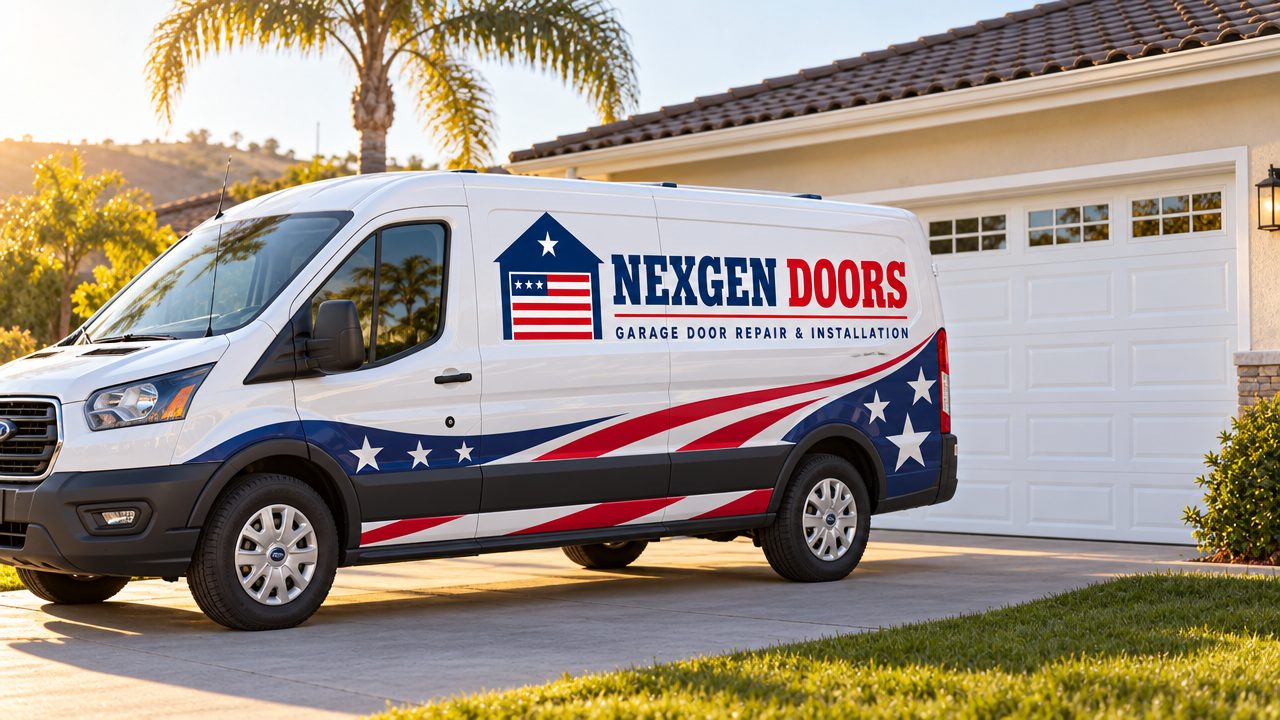 NexGen van on a service call